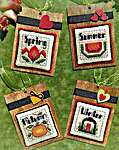 Click for more details of Tags Of The Seasons (cross stitch) by Frony Ritter Designs