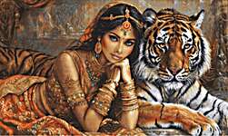 The Indian Princess and the Royal Tiger