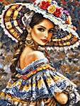 Click for more details of The Mexican Fest (cross stitch) by Luca - S