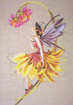 Click for more details of The Petal Fairy (cross stitch) by Mirabilia Designs