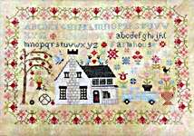 Click for more details of Vintage Farmhouse Sampler (cross stitch) by Pansy Patch Quilts and Stitchery