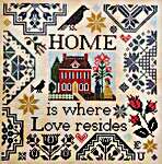 Click for more details of Where Love Resides (cross stitch) by Lila's Studio