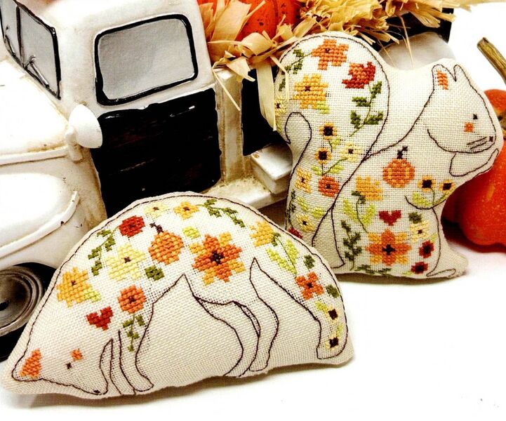 Autumn Animal Pillows