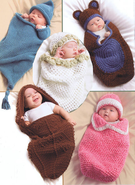 Download Cuddle Cocoons - crochet pattern by Annie's Attic