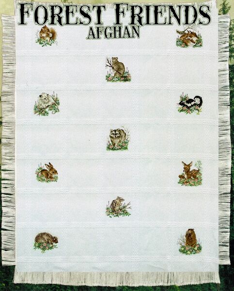 Forest Friends Afghan