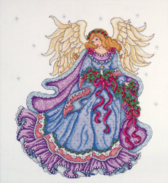 Winter Angel - cross stitch kit by Design Works