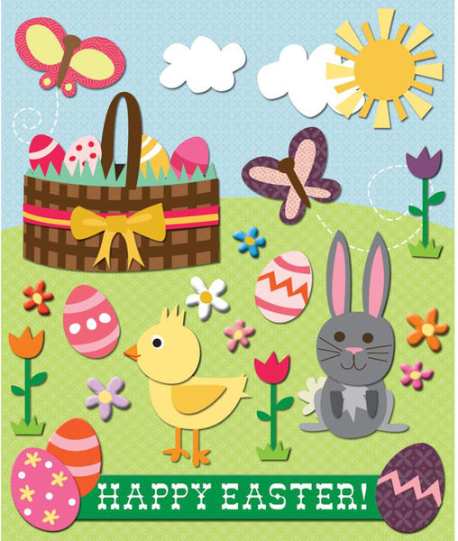 Easter Sticker Medley