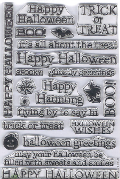 Happy Halloween Clear Stamp Set