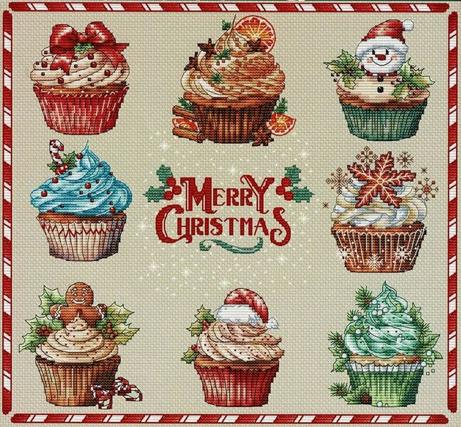 Merry Christmas Cupcakes