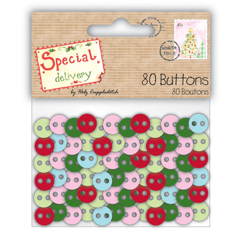 Special Delivery Buttons x 80