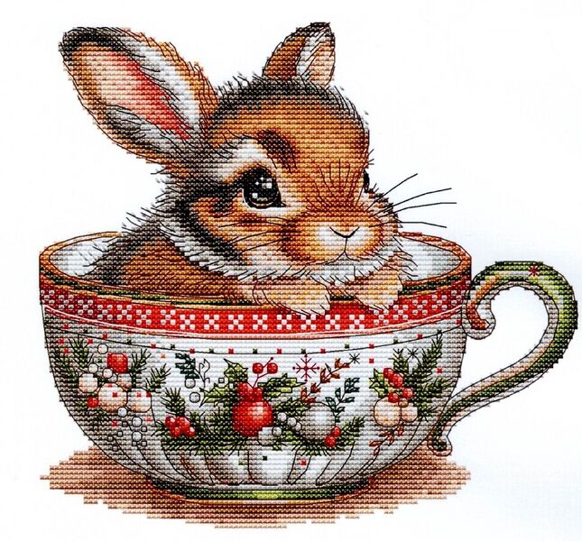 Christmas Animal Cups Rabbit