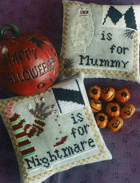 Halloween Alphabet - M & N