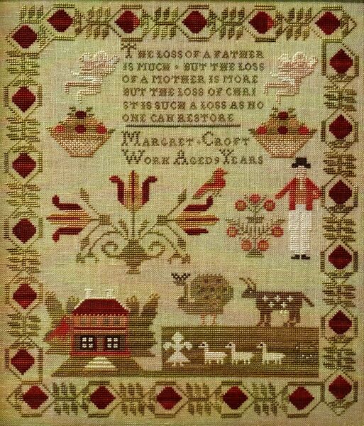 Margret Croft Sampler - cross stitch pattern by Needle Work Press ...