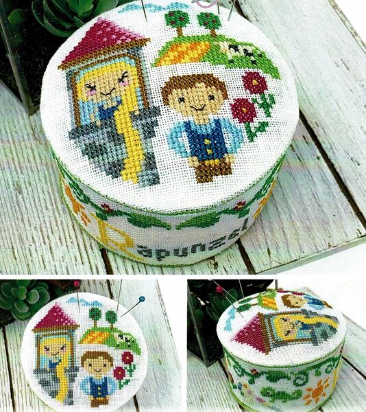 Fairy Tale Pin Cushions - Rapunzel