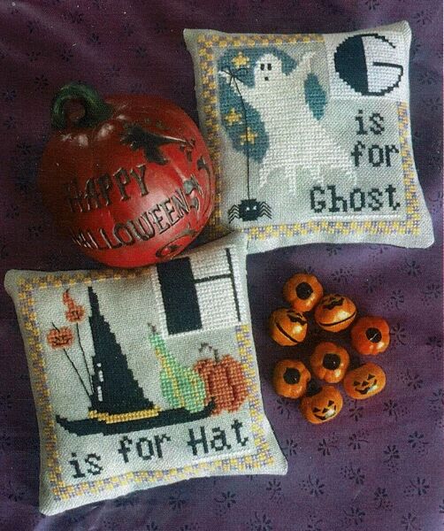 Halloween Alphabet - G & H