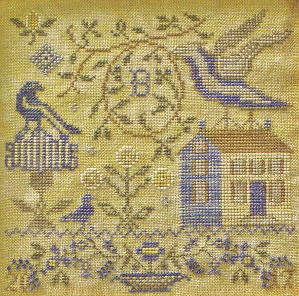 Loose Feathers - Light upon the Lawn - cross stitch pattern by ...