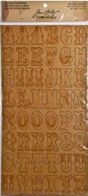 Tim Holtz Idea-ology Kraft Resist Chipboard