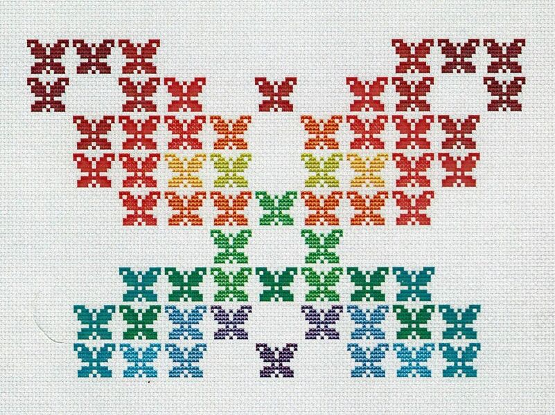 Rainbow Butterfly