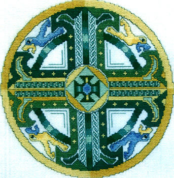 Celtic Emerald Cross