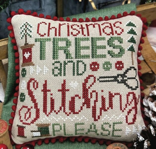 Christmas Trees & Stitching Please