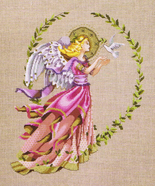 Caring Wings - cross stitch pattern by Mirabilia Designs