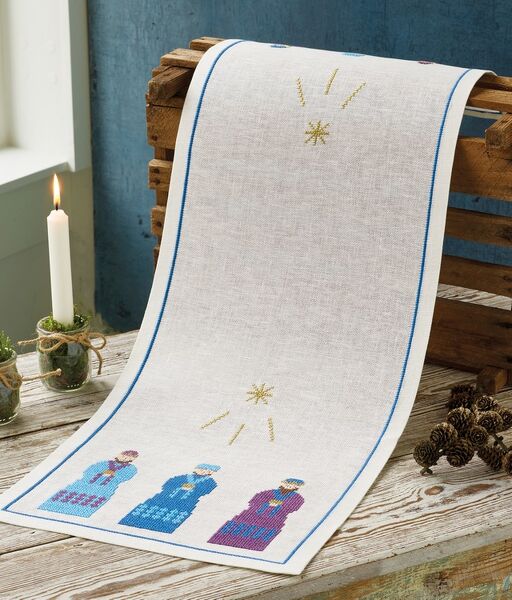 The Three Wise Men Christmas Table Runner