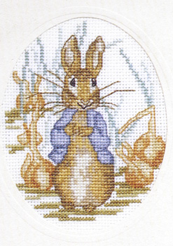 Peter Rabbit in Mr. MacGregor's Garden Card