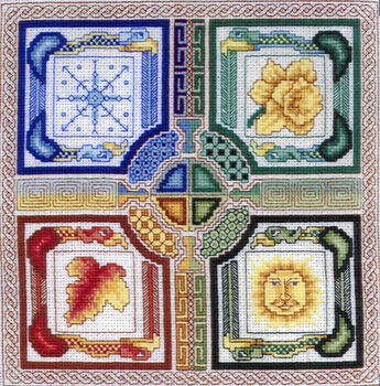 Celtic Seasons Cross Stitch Pattern By Mike Vickery