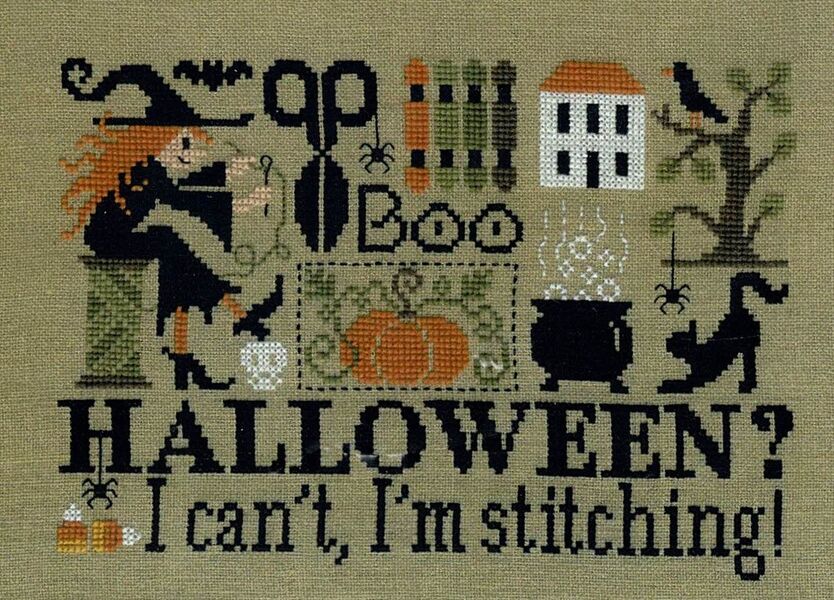 Halloween? I Can't, I'm Stitching!