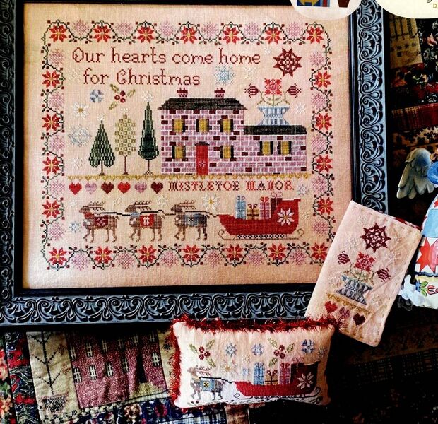 Mistletoe Manor Sampler And Smalls