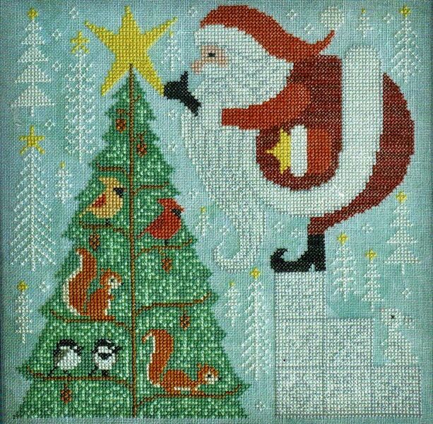 Christmas Star - cross stitch pattern by Cottage Garden Samplings ...