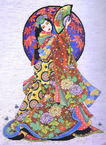 Oriental Wisdom - cross stitch kit by Design Works