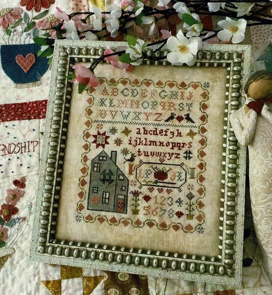 Mother Daughter Everlasting Friendship Sampler - cross stitch pattern ...