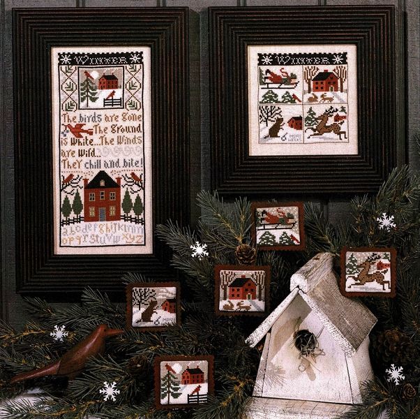 Winter Wind - cross stitch pattern by The Prairie Schooler (variant 133)