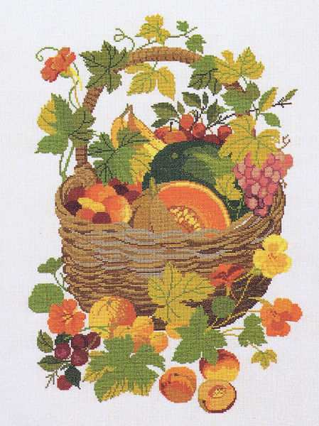 Fruit Bowl Cross Stitch Kit