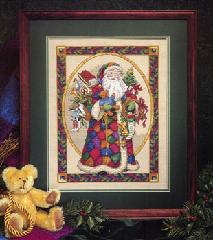 Patchwork Santa