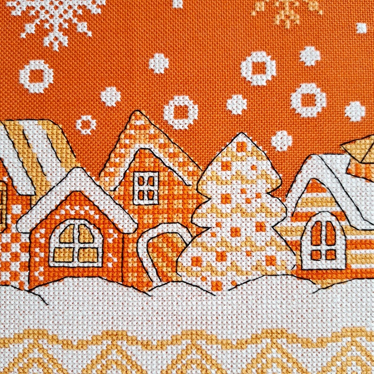 Folk Snowy Village (view 2)