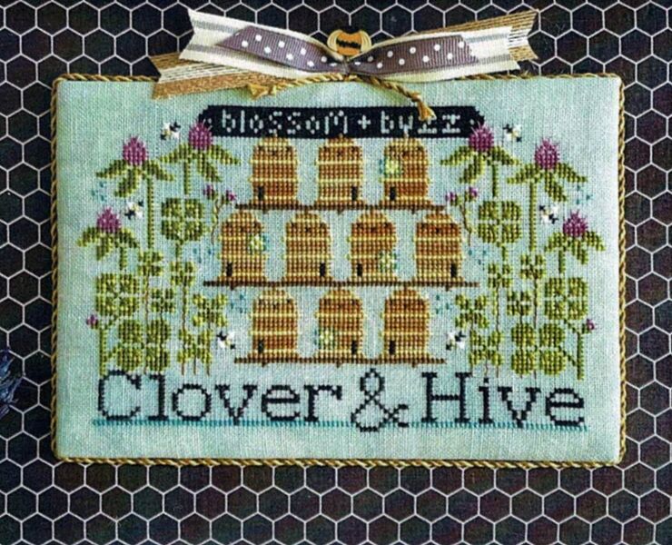 Clover and Hive - cross stitch pattern by Hands On Design