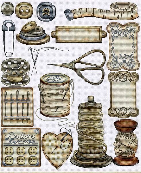 Vintage Sewing Accessories