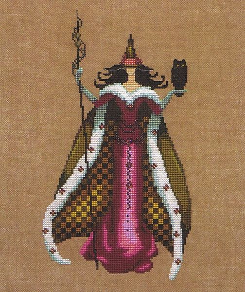 Mari - cross stitch pattern by Nora Corbett (variant NC210)