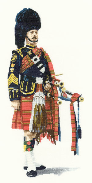 Pipe Major Royal Scots Dragoon Guards