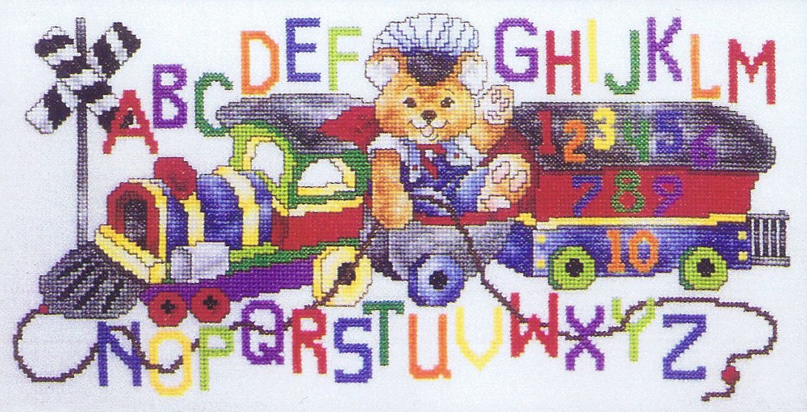 Teddy's Alphabet Train