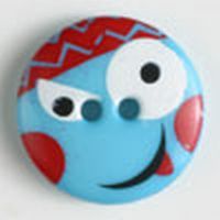 Blue Pirate Buttons