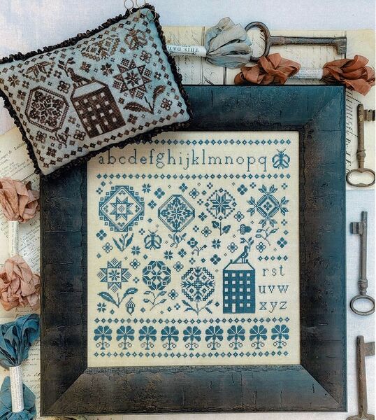 Quaker Gardens - cross stitch pattern by Hello from Liz Mathews ...