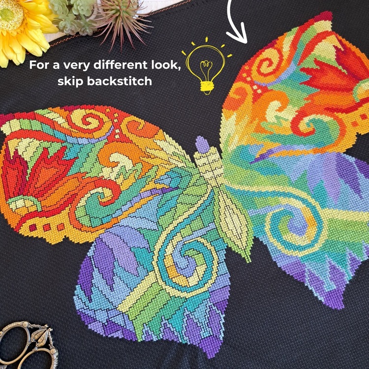 Colorful Butterfly (view 4)