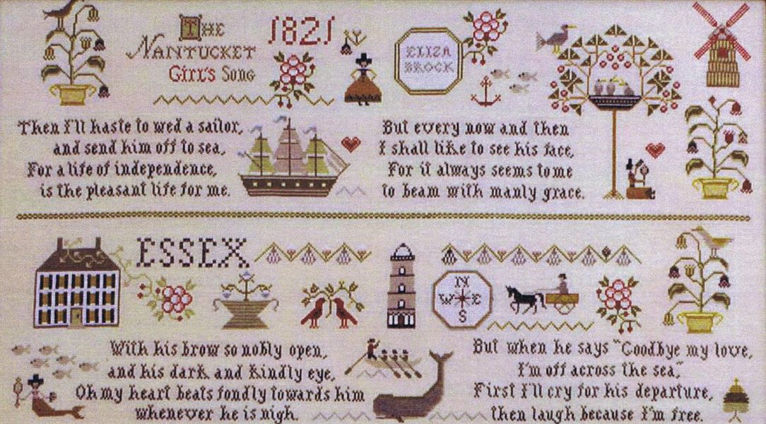 Nantucket Girl's Sampler