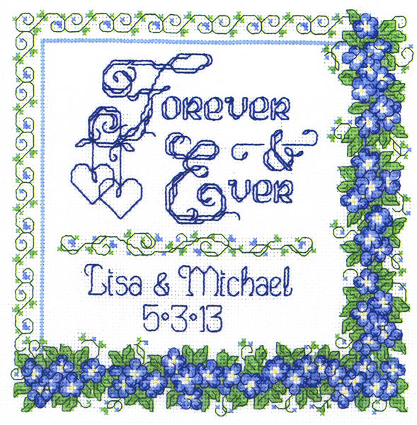 Forever and Ever - cross stitch pattern by Imaginating