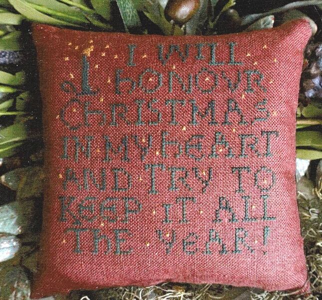 Christmas In My Heart cross stitch pattern by La D Da (variant 22