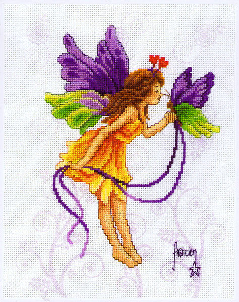 Butterfly Fairy - cross stitch kit by Vervaco