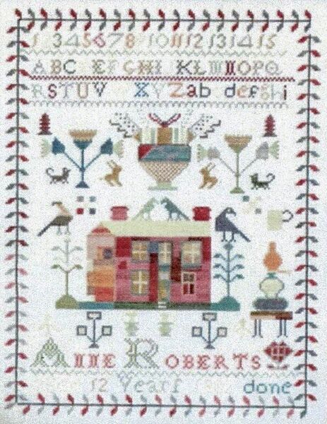 Anne Roberts - cross stitch pattern by Hands to Work (variant 22-1367)